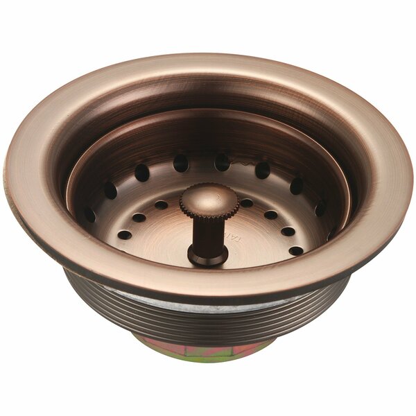 Olympia Stainless Steel Duo Basket Strainer in Oil Rubbed Bronze ACS-300100-ORB